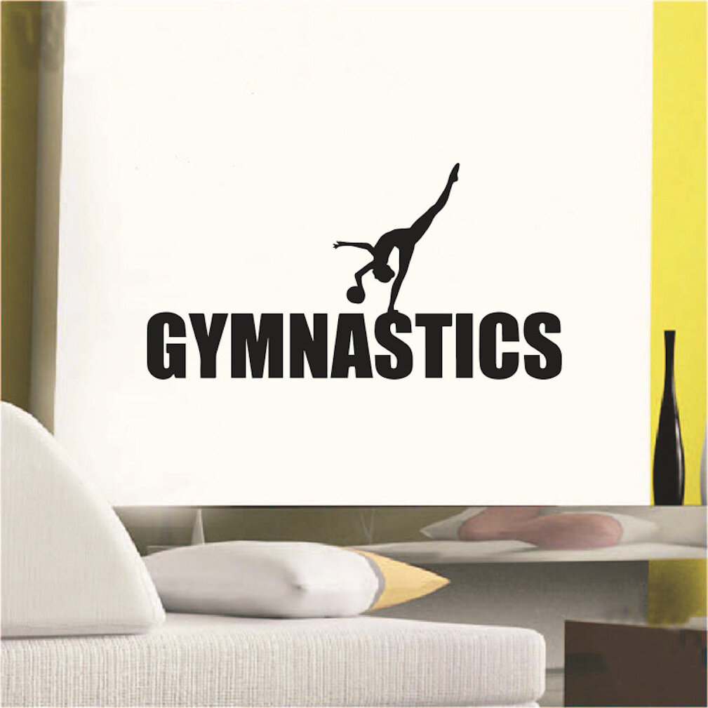 Наклейки на стены Фрески Exercise Gym стенаpaper 43x82cm -kpa