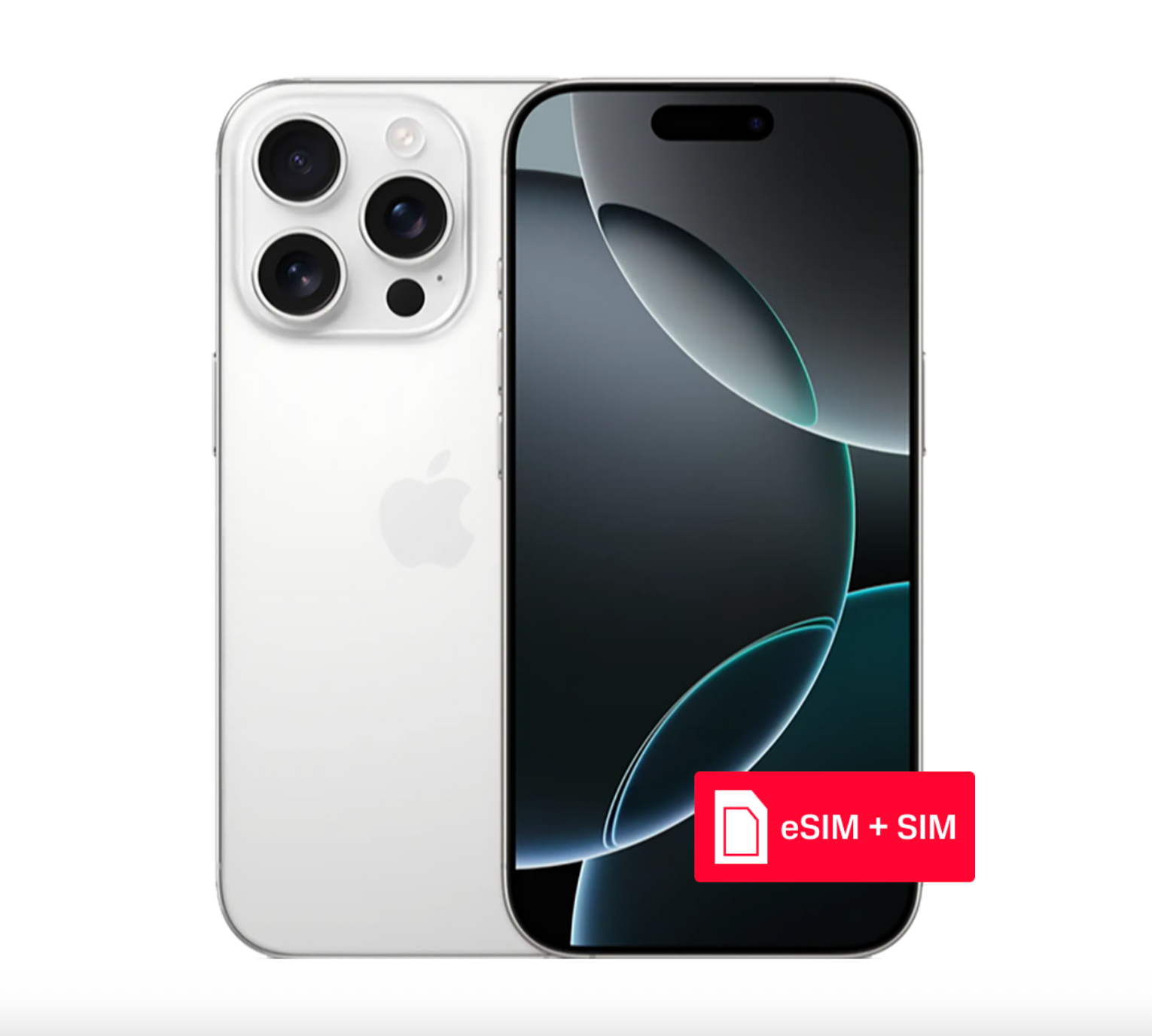 Смартфон Apple iPhone 16 Pro 256 ГБ, Dual nano SIM + eSIM, White Titanium (белый)