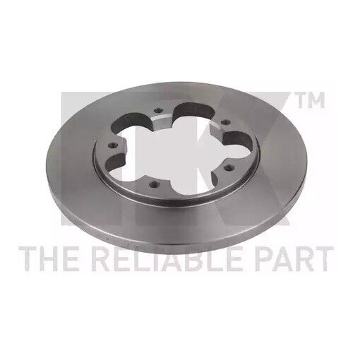 фото Диск тормозной ford transit 350 13- задний d 308мм.(для одинарных шин) nk 202595