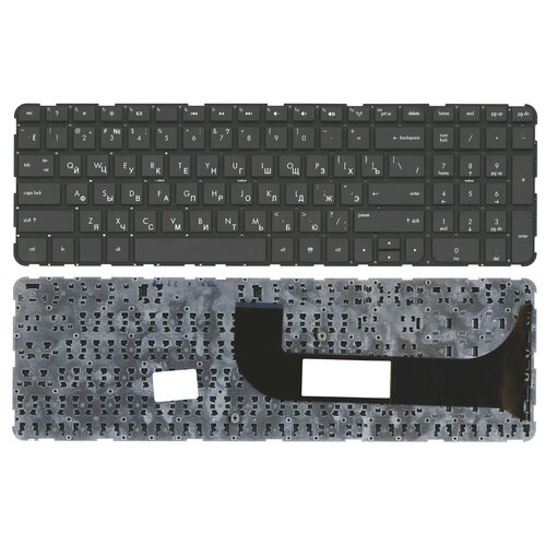 Клавиатура для ноутбука HP Pavilion M6-1000 Envy M6-1100 M6-1200 черная без рамки 1496₽