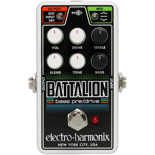 Басовый эффект ELECTRO-HARMONIX Nano Battalion