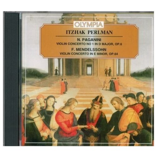 AUDIO CD Itzhak Perlman - Violin Concerts - Paganini, Mendelssohn