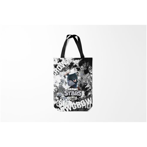 фото Сумка-шоппер / 31х42 см / геймерам / brawl stars crow burnettie