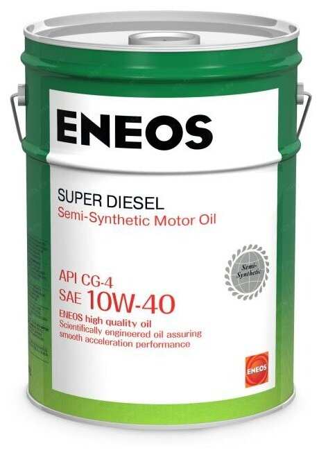 ENEOS OIL1327 ENEOS Super Diesel 10W40 (20L)_масло моторн.! полусинт.\API CG-4 1шт