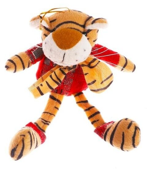 Мягкая игрушка «Тигр», цвета микс