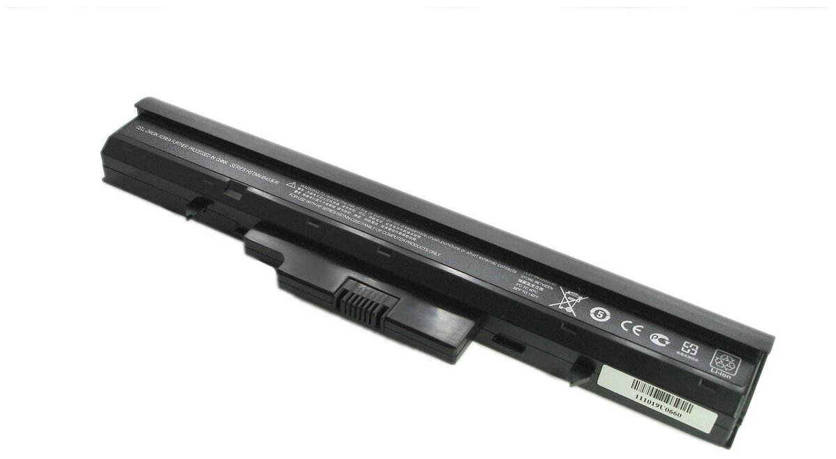 Аккумуляторная батарея для ноутбука HP Compaq 510 530 (HSTNN-C29C) 2600mAh OEM черная