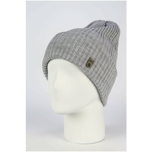 шапка по голове ferz квентин цвет серый Шапка бини Ferz, размер UNI, серый