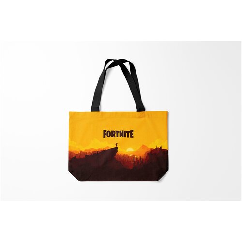 фото Сумка-шоппер / 46х35 см / геймерам / fortnite save the world burnettie