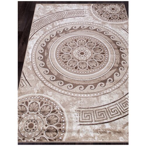 Ковер VALENCIA DELUXE - Прямоугольник Коричневый, Современный, Россия (100 см. на 200 см.)