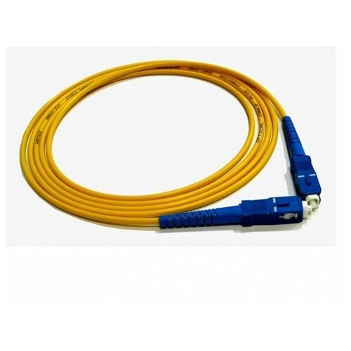 Патч-корд оптический (optic patch cord) SC/UPC-SC/UPC одномодовый (singlemode, sm) 2 метра