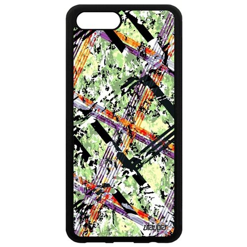 фото Защитный чехол для мобильного // honor v10 / view 10 // "тартан плитка" геометрический полосы, utaupia, цветной