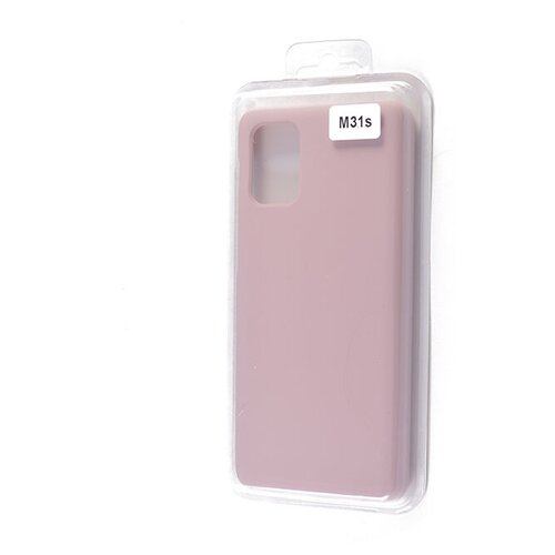 фото Чехол-накладка для samsung m317f m31s silicone case nl закрытый светло-розовый (18)