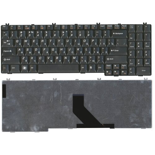 Клавиатура для ноутбука Lenovo G550 G555 B550 B560 V560 черная клавиатура keyboard для ноутбука lenovo ideapad b550 b550 4a b550 4l без рамки черная