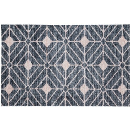 Коврик Венеция 142918 50х80 см нейлон цвет синий