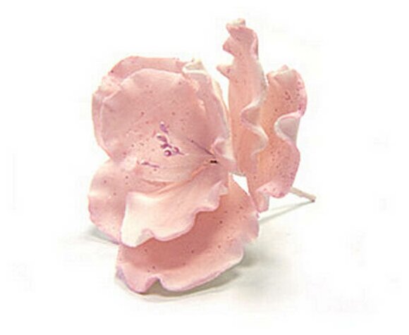 Украшение сахарное Цветок шиповника Розовый