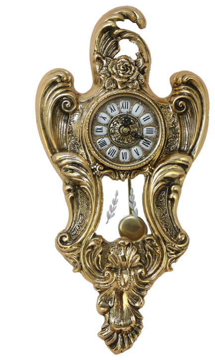 Часы "Конша Пендулино" с маятником настенные 50 х 25 х 5 см (Belo de Bronze BP-27201-D)