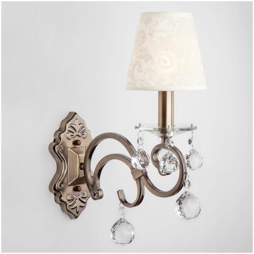 Настенный светильник Eurosvet Eileen 1448/1 античная бронза, E14, 40 Вт, кол-во ламп: 1 шт.