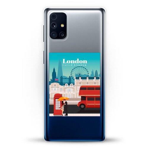 фото Силиконовый чехол london на samsung galaxy m31s andy & paul