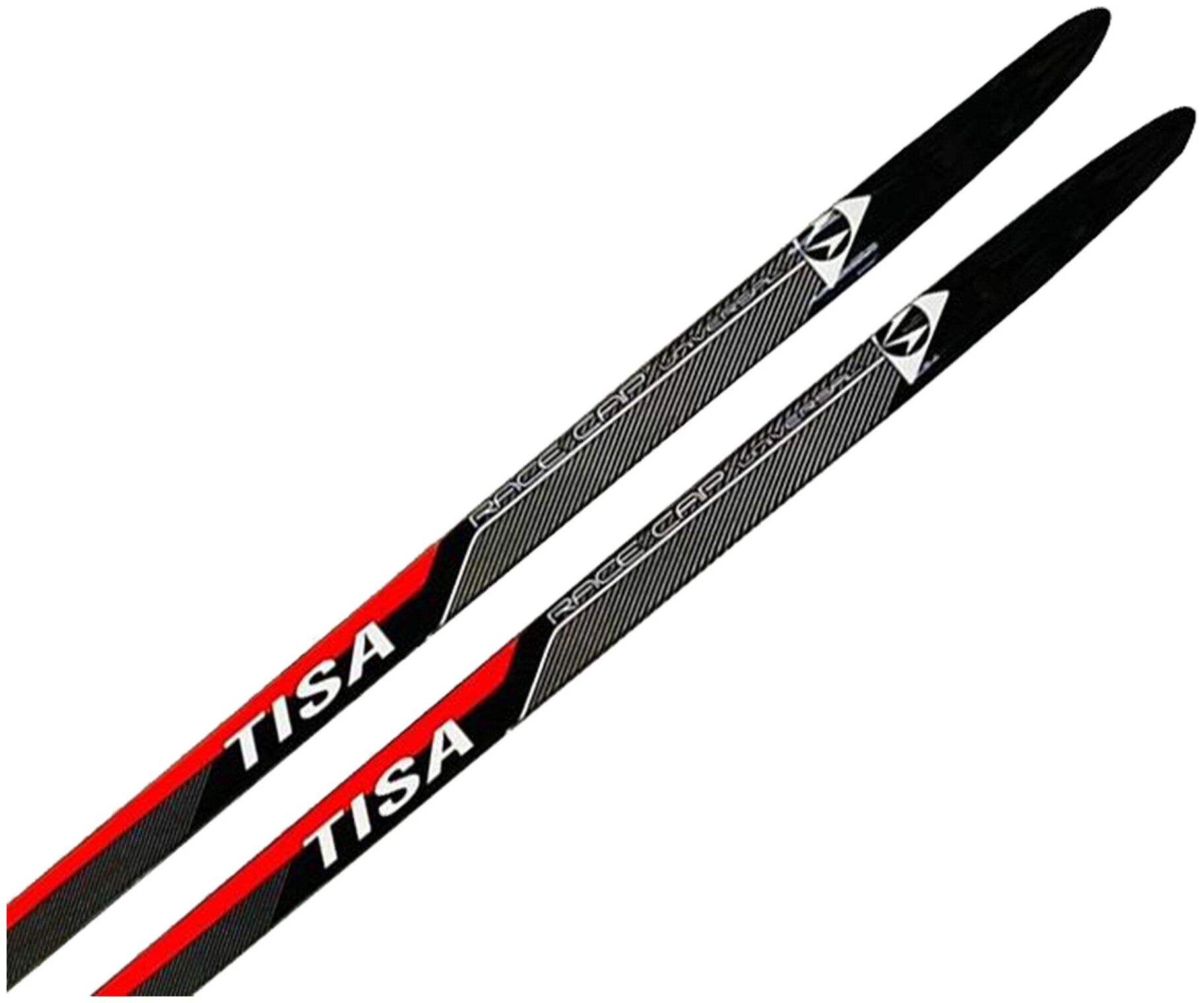 Лыжи беговые TISA Race Cap Universal Jr. (черный/красный) (177)