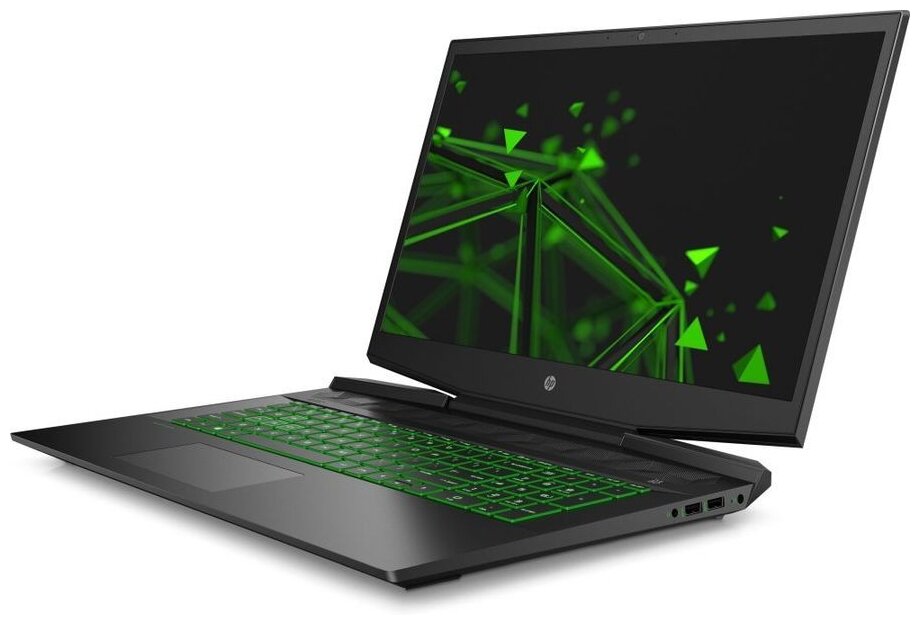 173 Ноутбук HP Pavilion Gaming 17-cd2081ur 1920x1080 Intel Core i5 11300H 31 ГГц RAM 8 ГБ DDR4 SSD 512 ГБ NVIDIA GeForce RTX 3050 Ti DOS 638F9EA черный