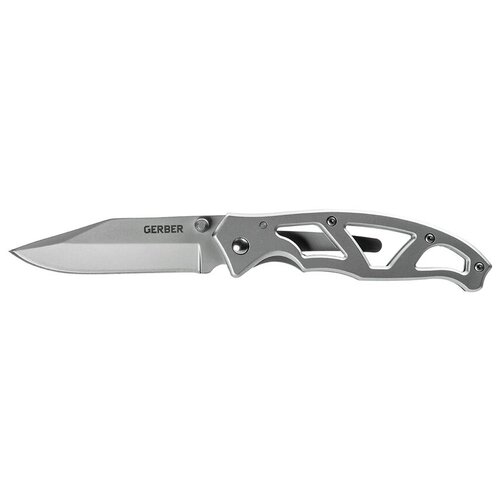 Нож перочинный Gerber Paraframe I (1027831) 178.1 мм, серый нож gerber гербер tactical paraframe mini paraframe tanto clip folding knife блистер прямое лезвие