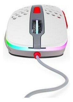 Мышь проводная Xtrfy M4 серый USB