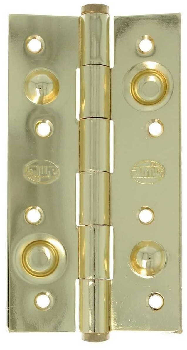 фото Петля покрытие латунь лакированная универсальная AMIG, Артикул 565-150х80-LP