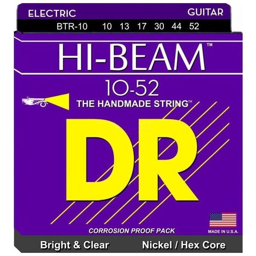 Струны для электрогитары DR String BTR-10 HI-BEAM