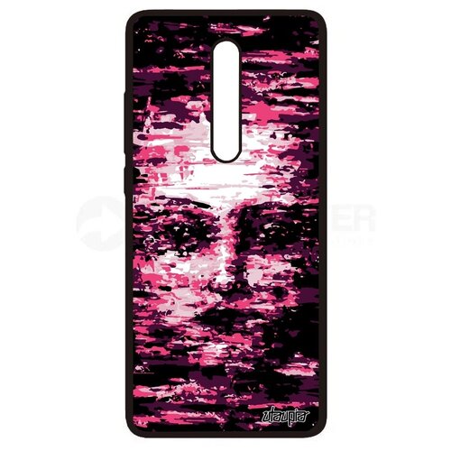 фото Противоударный чехол на // xiaomi redmi k20 // "женское лицо" воображение субстанция, utaupia, розовый
