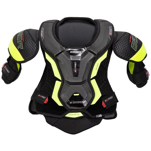 Нагрудник хоккейный BAUER Vapor 3X PRO S22 JR 1059922 (S) нагрудник s22 vapor 3x shoulder pad jr m