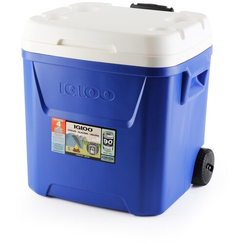 Изотермический пластиковый контейнер Igloo Laguna 60 QT Roller blue сумка холодильник igloo laguna 12 qt yellow 00050530