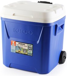 Изотермический пластиковый контейнер Igloo Laguna 60 QT Roller blue