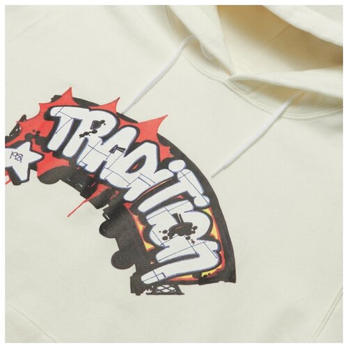 фото Мужская толстовка uniform experiment x dondi white pullover sweat hoodie белый , размер xl