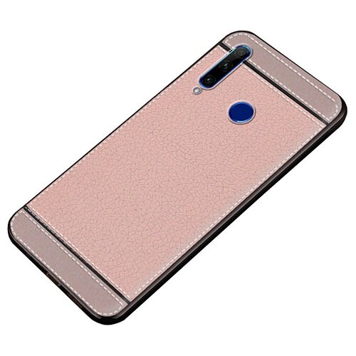 фото Чехол-накладка mypads на samsung galaxy note 8 из качественно из качественного износостойкого силикона с декоративным дизайном под кожу с тиснением розовый