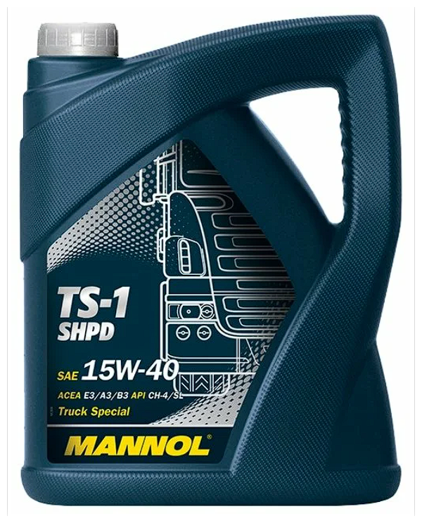 MANNOL 7101-5 Mannol Ts-1 Shpd 15w40 5 Л. Минеральное Моторное Масло 15w-40