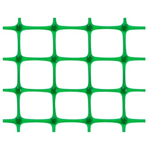 ЗР-15/1/10 Садовая решетка квадратная ячейка 20*20 мм, размером 1м х 10 м (Лесной зеленый)