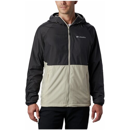 фото Ветровка columbia spire heights™ jacket мужская, цвет бежевый, размер s