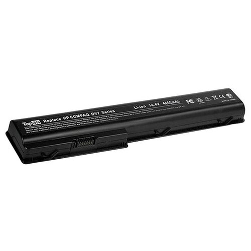 фото Аккумуляторная батарея topon для ноутбука hp pavilion dv7-1100 14.4v (4400mah)