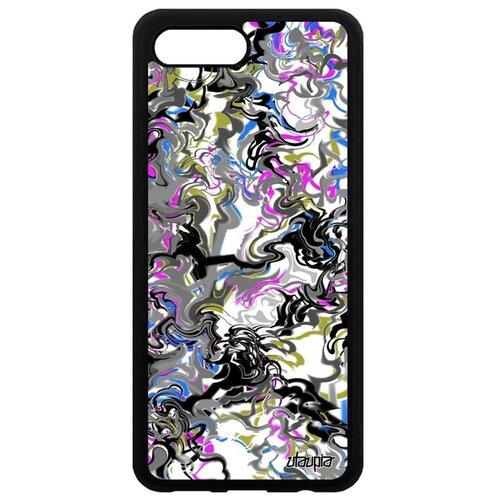 фото Красивый чехол на телефон // honor 10 // "мраморный фон" стиль спираль, utaupia, цветной