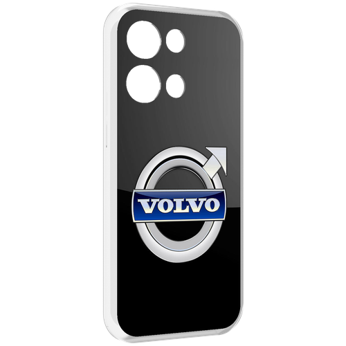 Чехол MyPads volco вольво 2 мужской для OPPO Reno8 Pro задняя-панель-накладка-бампер