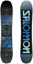 Сноуборд детский Salomon Grail (20-21), 125 см, синий/черный