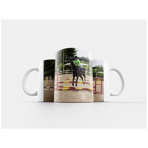 фото Кружка "спорт, соперничество, препятствие" 320 мл lotsprints