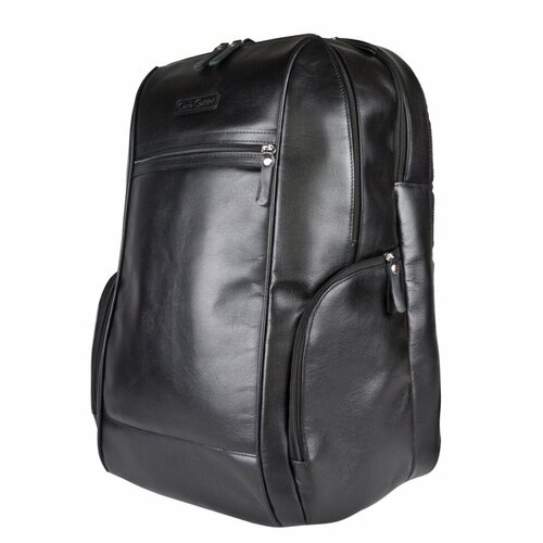 фото Мужской кожаный рюкзак carlo gattini vicoforte black 3099-01