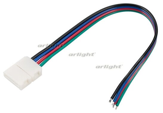 Коннектор выводной FIX-RGB-10mm-150mm-X1 (4-pin) (arlight, -)