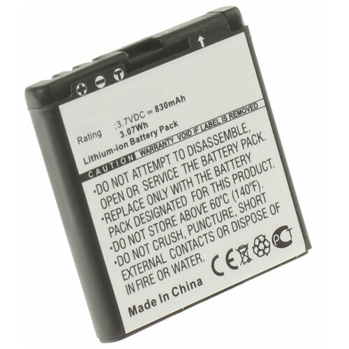 Аккумулятор iBatt iB-B1-M312 830mAh для Mobiado, Nokia BL-6P, BP-6P,