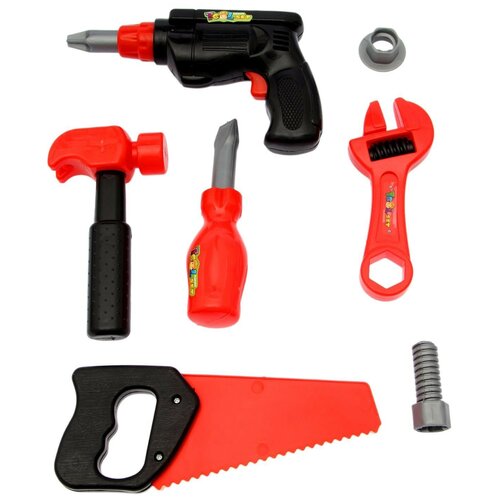 фото Набор инструментов "строитель-3", 7 предметов сима-ленд