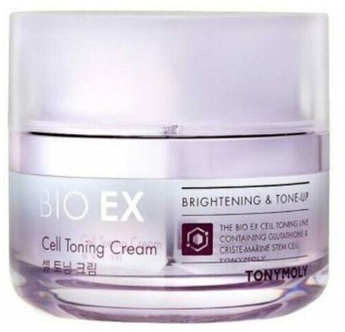 TONY MOLY Антивозрастной крем для лица тонизирующий BIO EX Cell Toning Cream, 60 мл.