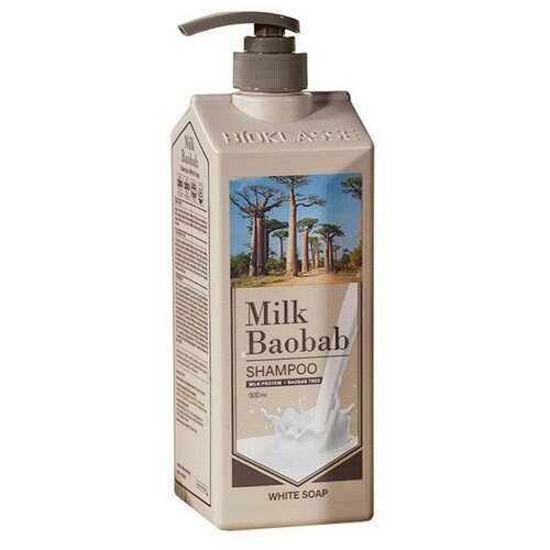 MB PWS Шампунь MilkBaobab Perfume Shampoo White Soap 500мл