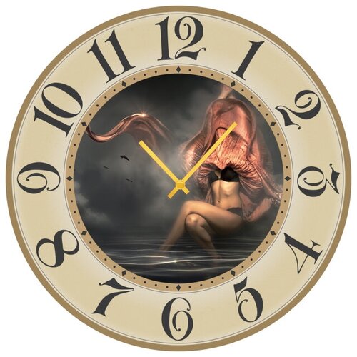 фото Svs настенные часы svs 3002249 сумеречная красота