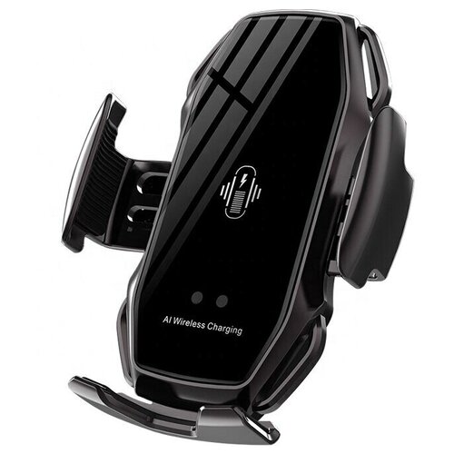 Автомобильный держатель для телефона Smart Sensor A5S ,с беспроводной зарядкой (черный)